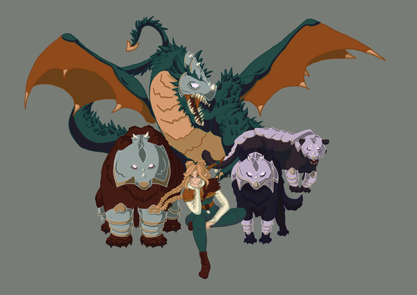 Ranger Maye & her beast companions